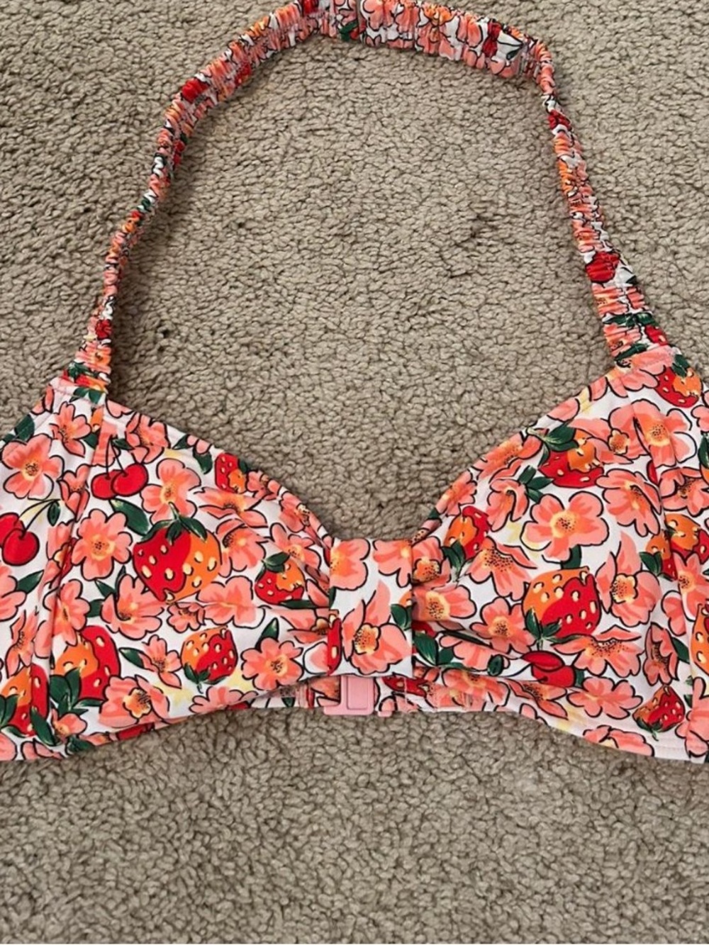 Blackbough Berry Cherry halter top
